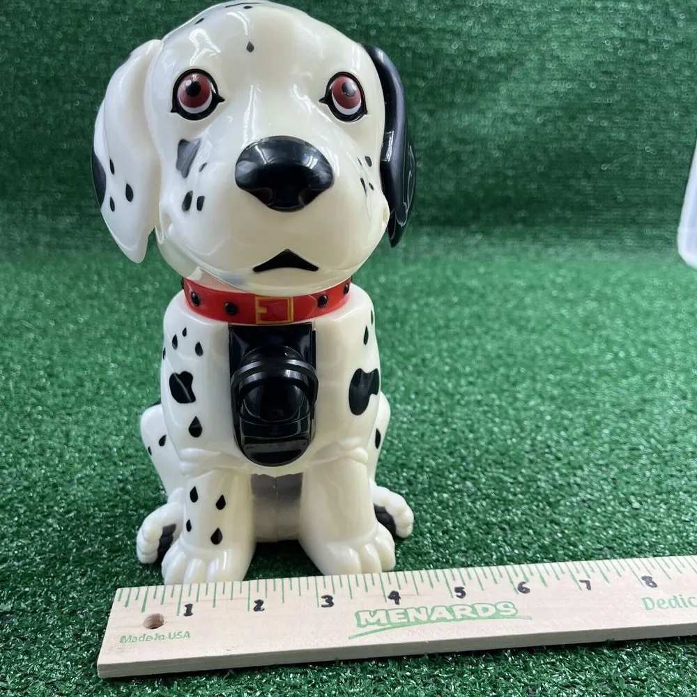 2004 Dalmatian Puppy Coin Money Bank Hard Plastic‎ Hilco Company See Pictures